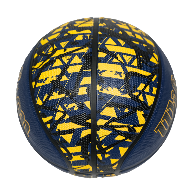 Indiana Pacers Graffiti Full Size Basketball in Navy by Wilson