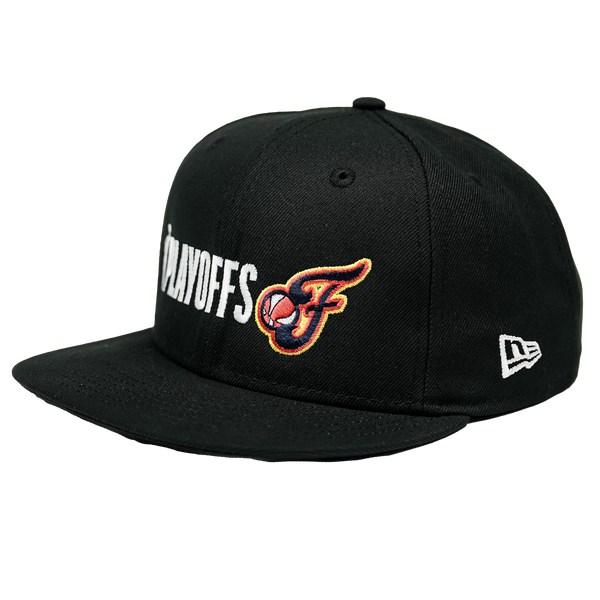 Adult Indiana Fever 2024 WNBA Playoffs 9Fifty Hat in Black by New Era