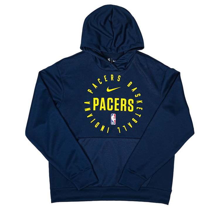 Adult Indiana Pacers 24-25' Spotlight Hooded Sweatshirt in Navy by Nike