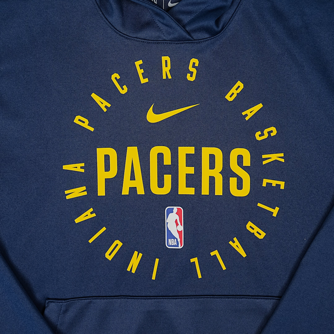 Adult Indiana Pacers 24-25' Spotlight Hooded Sweatshirt in Navy by Nike