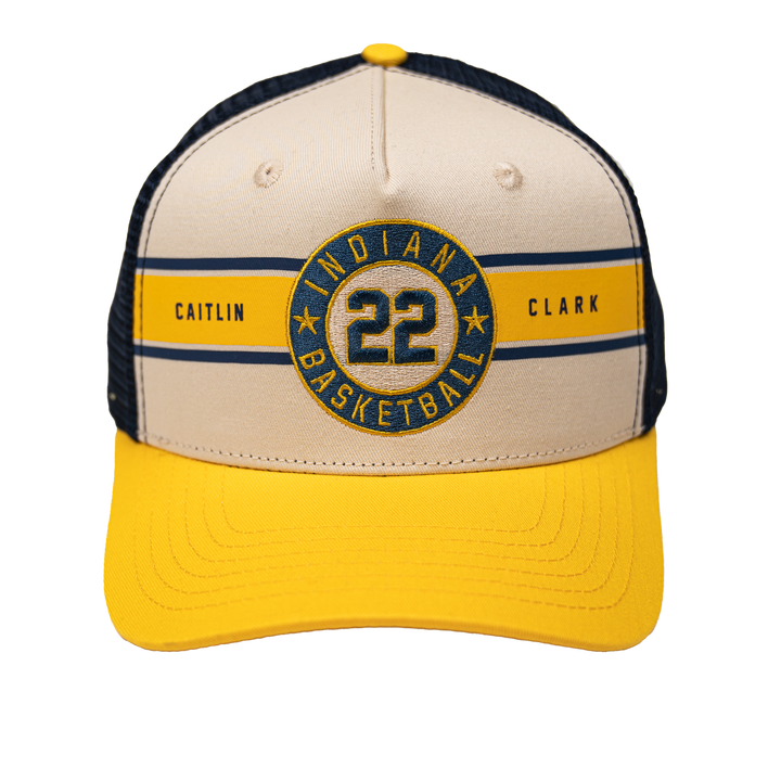 Adult Indiana Fever #22 Caitlin Clark ID Hat in Natural by Kur8ted