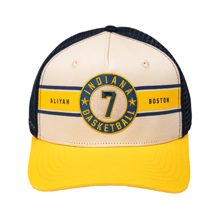 Adult Indiana Fever #7 Aliyah Boston ID Hat in Natural by Kur8ted