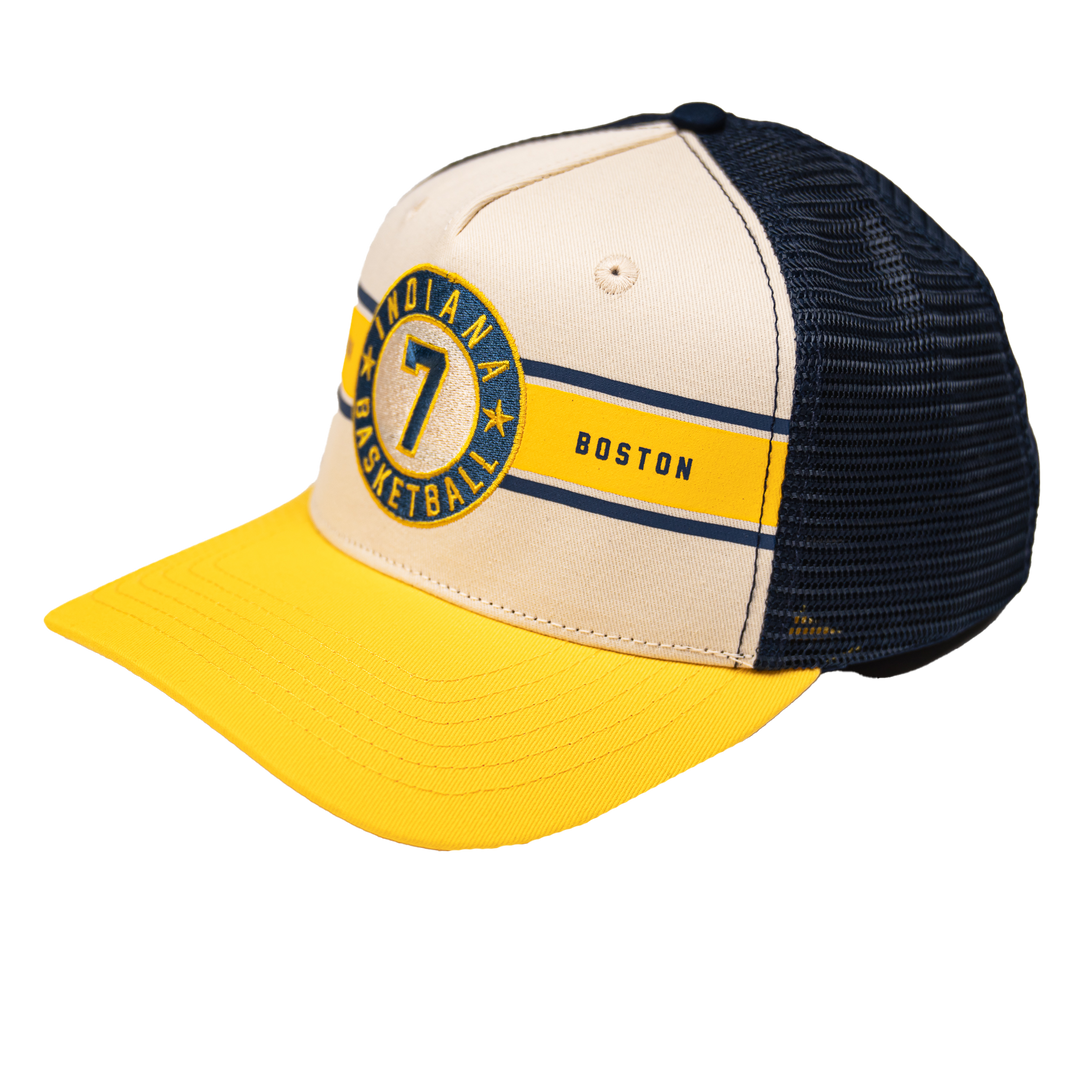 Adult Indiana Fever #7 Aliyah Boston ID Hat in Natural by Kur8ted