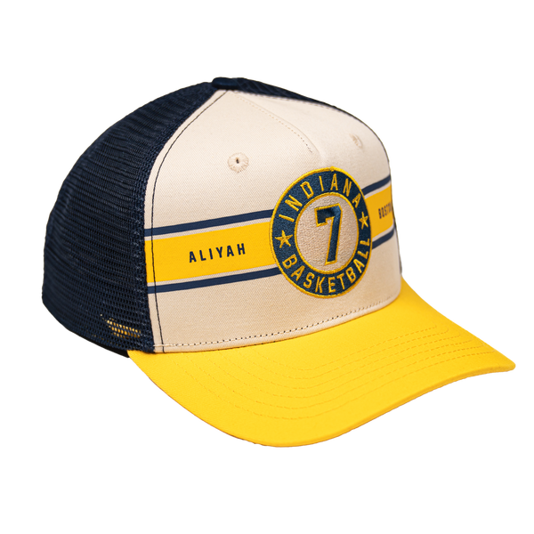 Adult Indiana Fever #7 Aliyah Boston ID Hat in Natural by Kur8ted