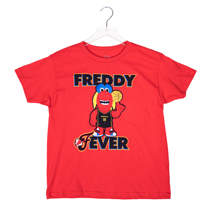 Youth Indiana Fever Freddy Fever T-shirt in Red by Something Inked