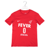 Youth Indiana Fever #0 Kelsey Mitchell Rebel Name and Number T-Shirt in Red by Nike