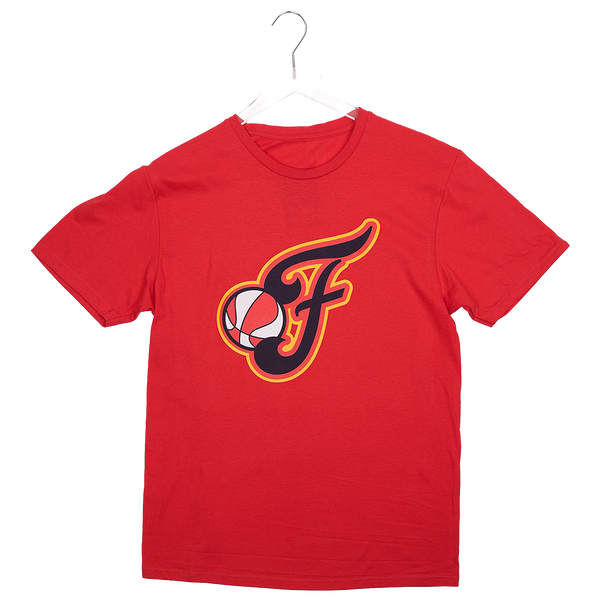 Adult Indiana Fever Secondary Logo T-shirt in Red