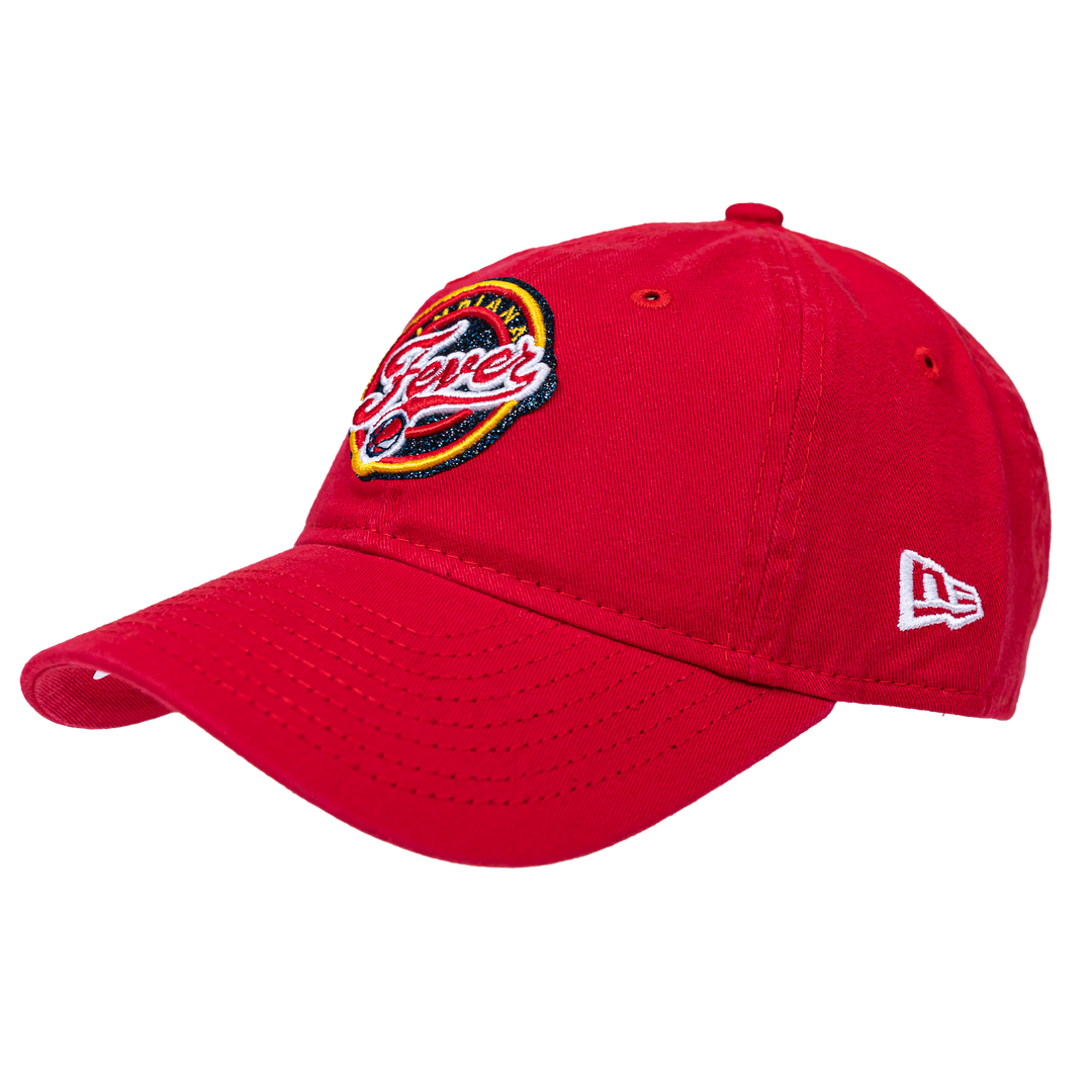 Youth Girls Indiana Fever Glitter 9Twenty Hat in Red by New Era