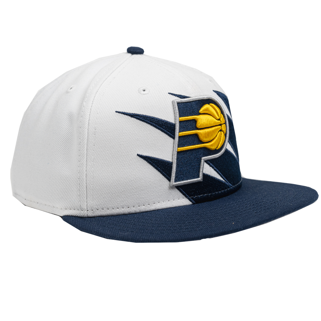 Adult Indiana Pacers Jagged 9Fifty Hat in Navy by New Era