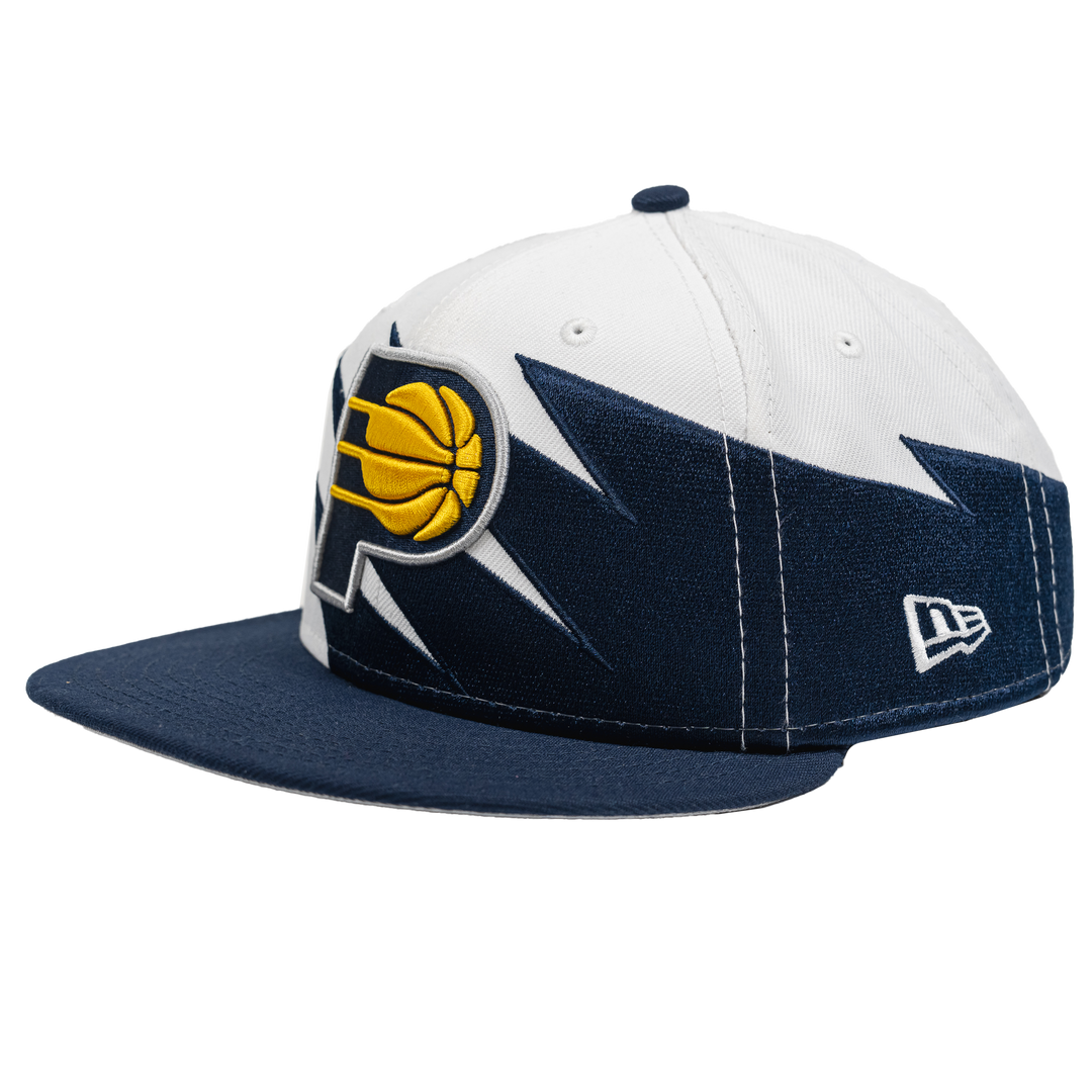 Adult Indiana Pacers Jagged 9Fifty Hat in Navy by New Era