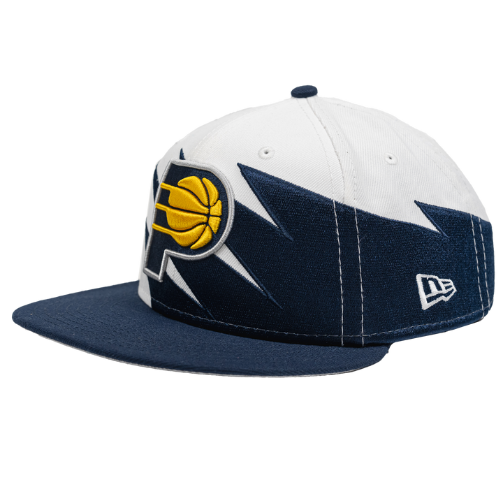 Adult Indiana Pacers Jagged 9Fifty Hat in Navy by New Era