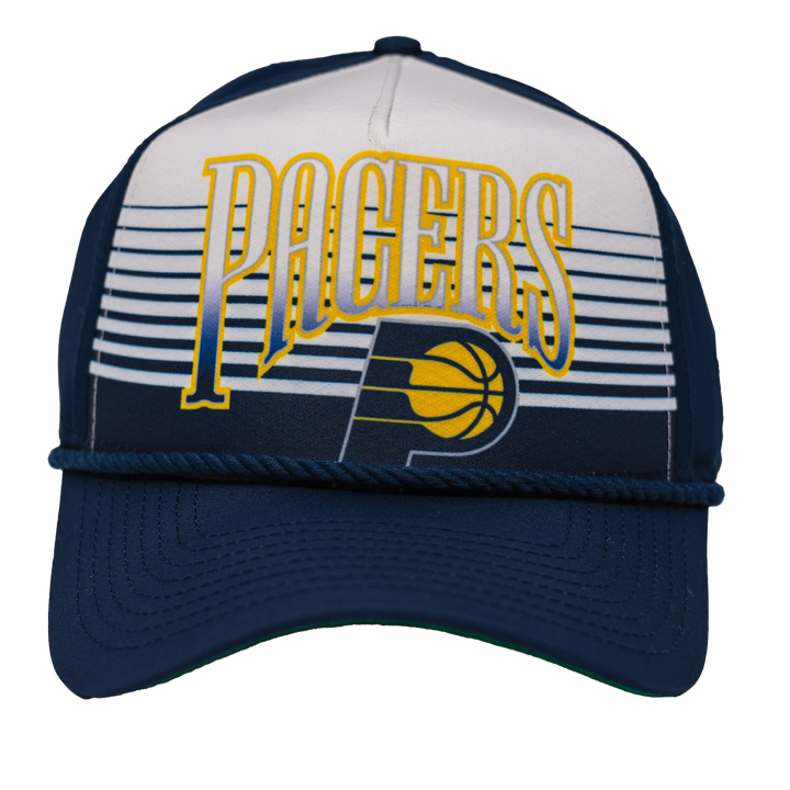 Adult Indiana Pacers Gradient 9Forty Hat in Navy by New Era