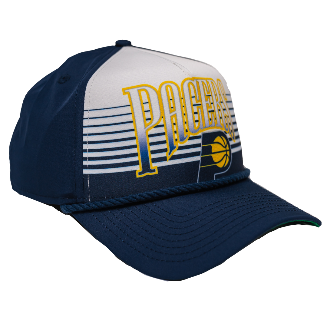 Adult Indiana Pacers Gradient 9Forty Hat in Navy by New Era