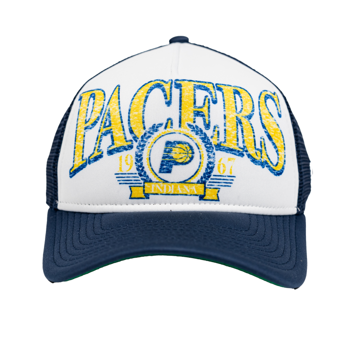 Adult Indiana Pacers AF Distressed 9Forty Hat in Navy by New Era