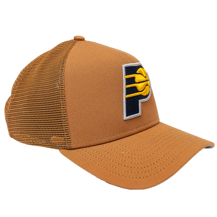 Adult Indiana Pacers Color Pack 9Forty Hat in Tan by New Era