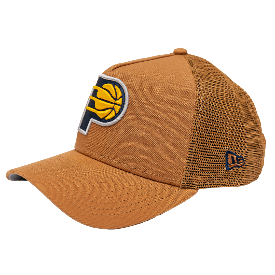 Adult Indiana Pacers Color Pack 9Forty Hat in Tan by New Era