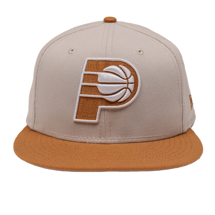 Adult Indiana Pacers 2 Tone Color Pack 9Fifty Hat in Natural by New Era