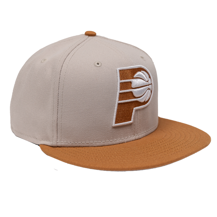 Adult Indiana Pacers 2 Tone Color Pack 9Fifty Hat in Natural by New Era