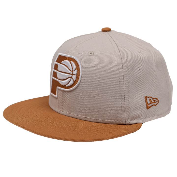 Adult Indiana Pacers 2 Tone Color Pack 9Fifty Hat in Natural by New Era