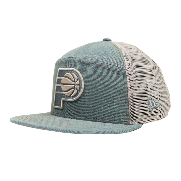 Adult Indiana Pacers Denim 9Fifty Hat in Denim by New Era