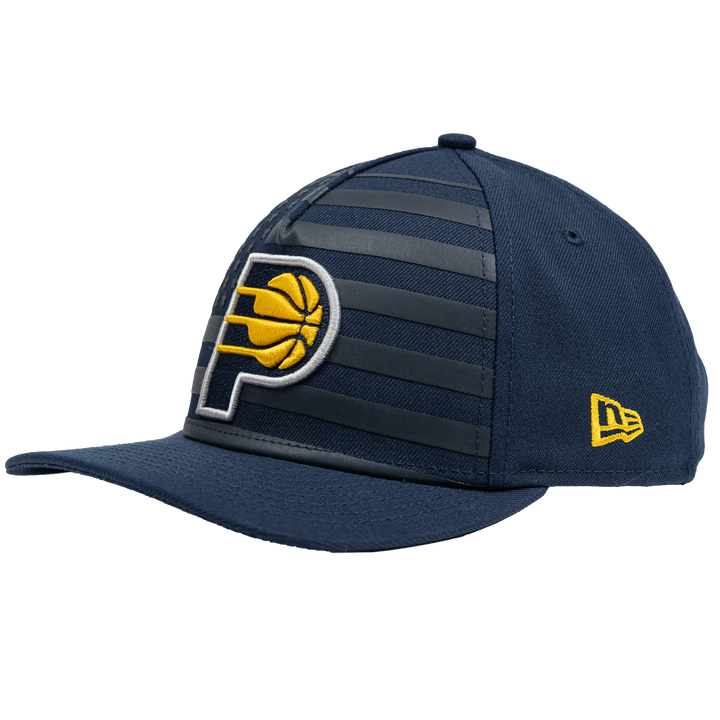 Adult Indiana Pacers American Flag 9Forty Hat in Navy by New Era