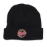 Adult Indiana Fever Primary Logo Cuff Knit Hat in Black by New Era