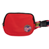 Indiana Fever Small Team Wordmark Crossbody Belt Bag in Red by FOCO