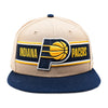 Adult Indiana Pacers 2024 NBA Draft 9FIFTY Hat in Navy by New Era - Front View