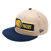 Adult Indiana Pacers 2024 NBA Draft 9FIFTY Hat in Navy by New Era - Left Side View