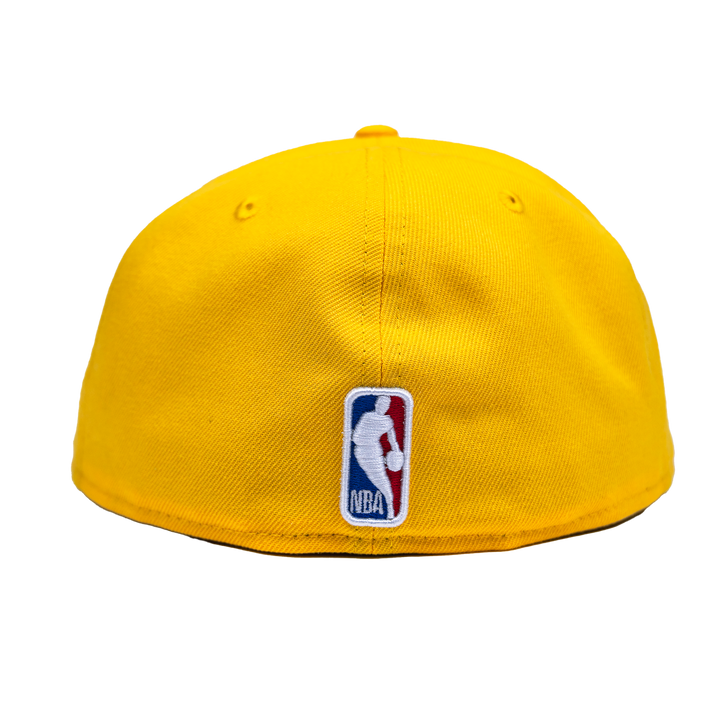 Adult Indiana Pacers 24-25' Statement 59FIFTY Hat in Gold by New Era