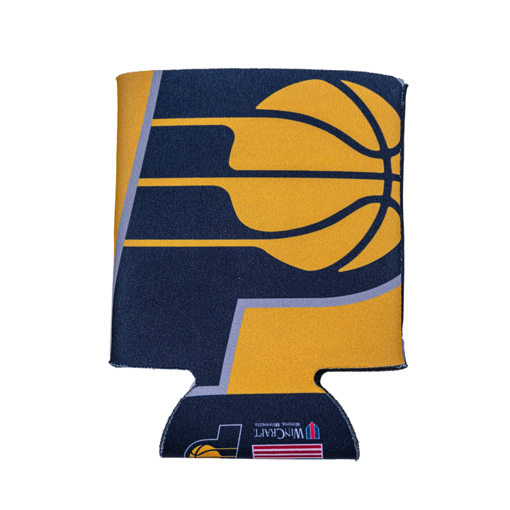 Indiana Pacers Enlarged Logo Can Koozie in Navy by Wincraft