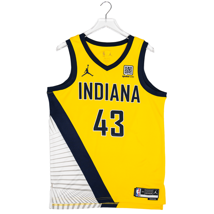 Adult Indiana Pacers #43 Pascal Siakam Statement Swingman Jersey by Jordan