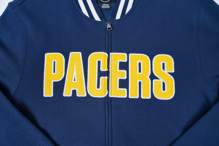 Adult Indiana Pacers Wax Pro Track Jacket in Navy by '47