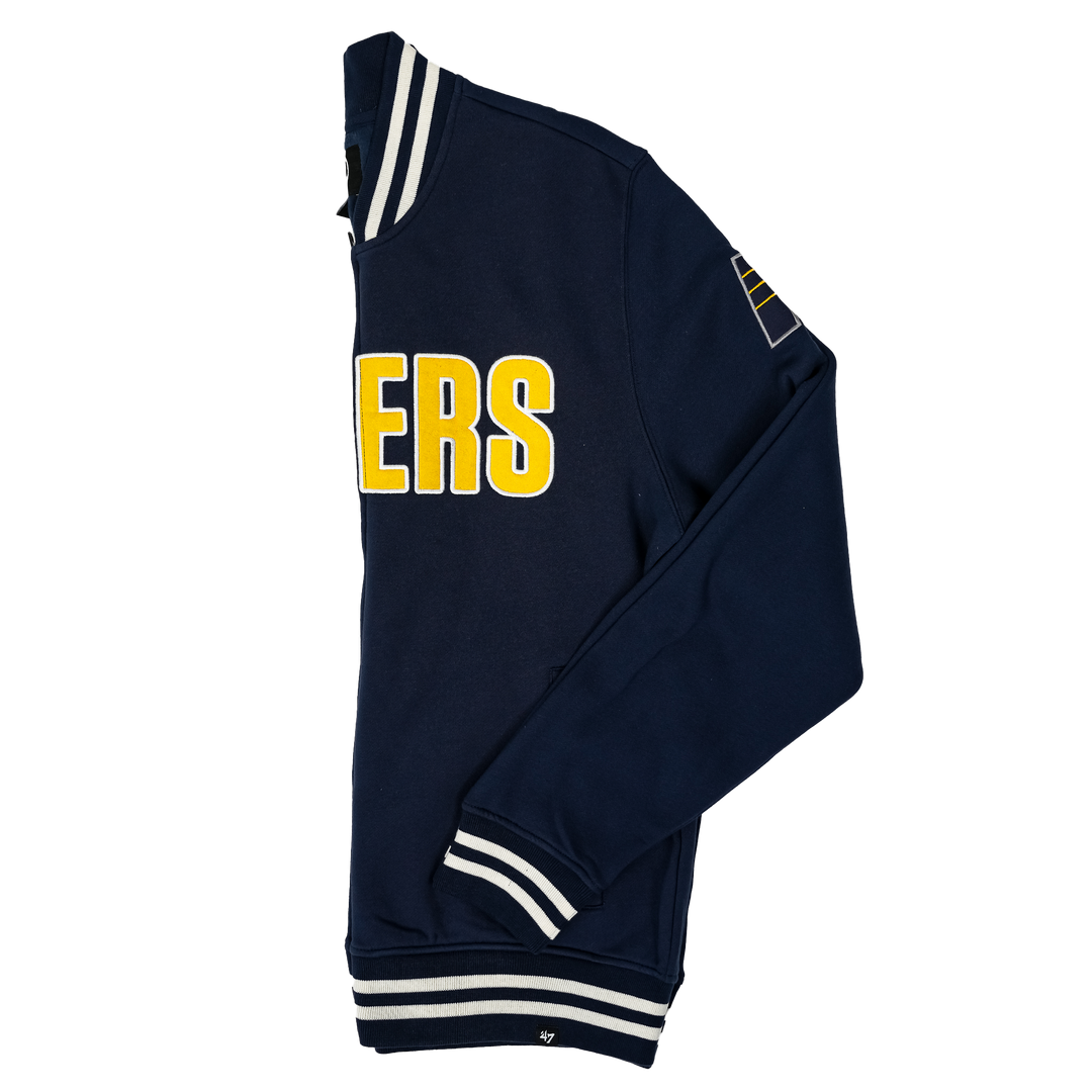 Adult Indiana Pacers Wax Pro Track Jacket in Navy by '47