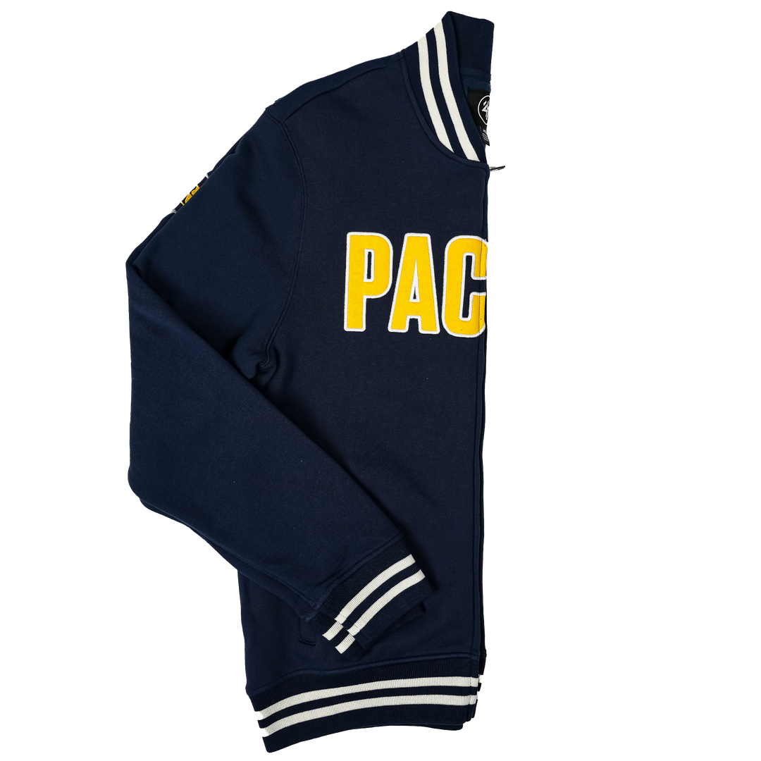 Adult Indiana Pacers Wax Pro Track Jacket in Navy by '47