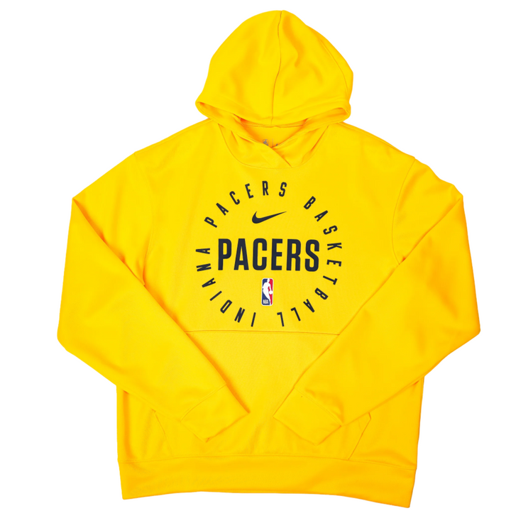 Adult Indiana Pacers 24-25' Spotlight Hooded Sweatshirt in Gold by Nike