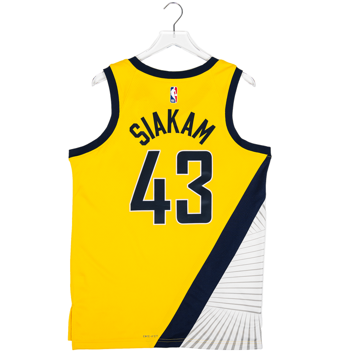 Adult Indiana Pacers #43 Pascal Siakam Statement Swingman Jersey by Jordan