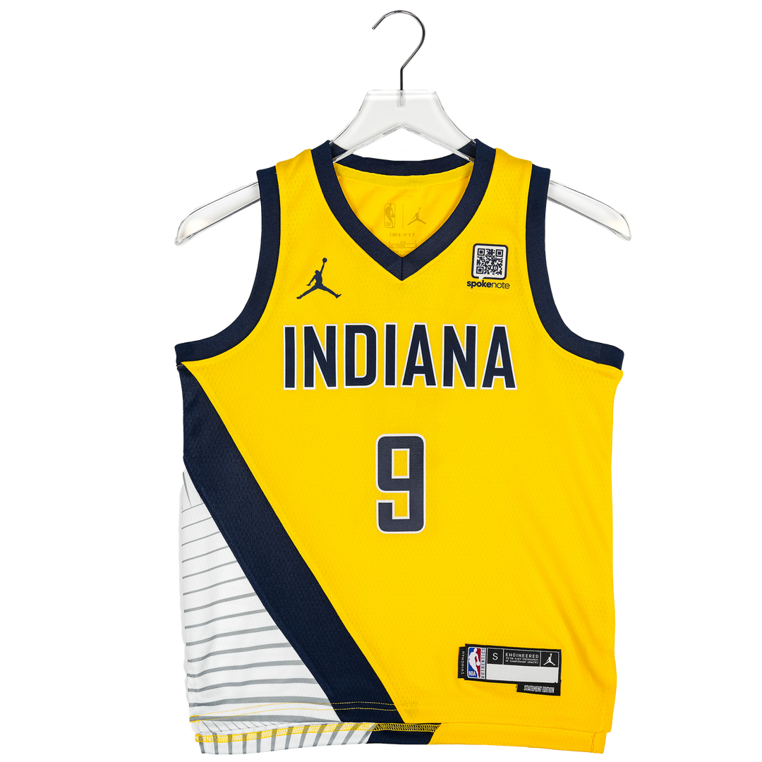 Youth Indiana Pacers #9 T.J. McConnell Statement Swingman Jersey by Jordan