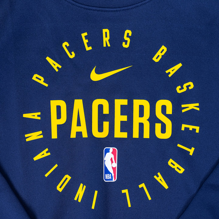 Adult Indiana Pacers 24-25' Spotlight Crewneck Sweatshirt in Navy by Nike