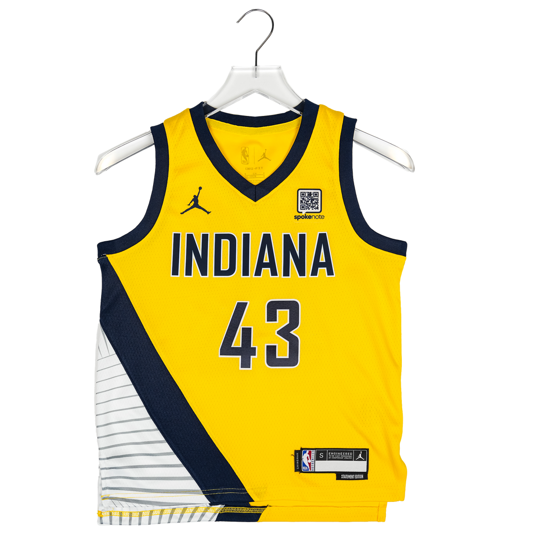 Youth Indiana Pacers #43 Pascal Siakam Statement Swingman Jersey by Jordan