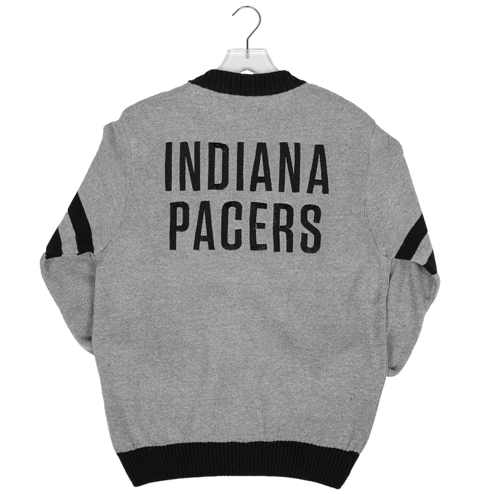 Adult Indiana Pacers Martin Luther King Jr. Letterman Cardigan in Grey by FISLL