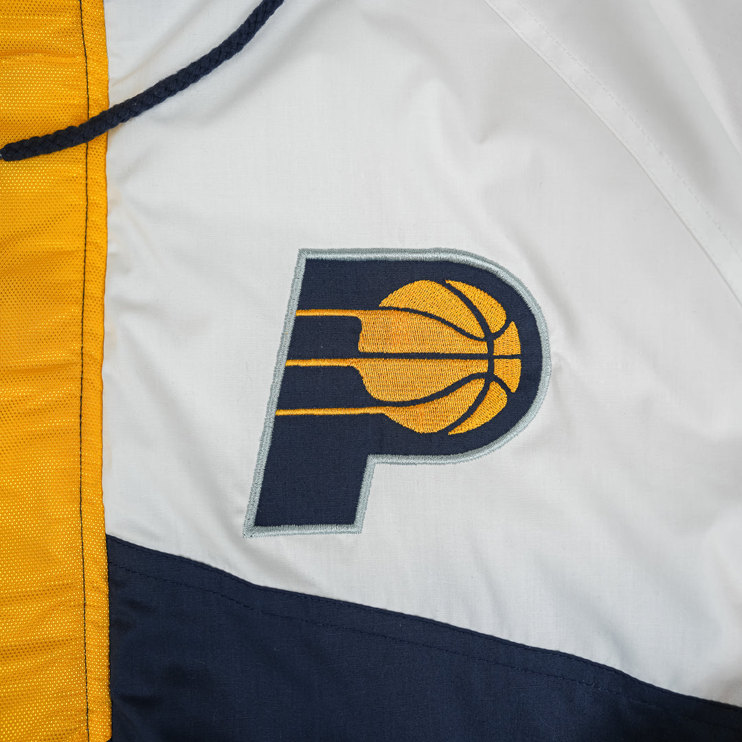 Adult Indiana Pacers Pro Player Shoulder to Shoulder Full-Zip Jacket in Navy by G-III