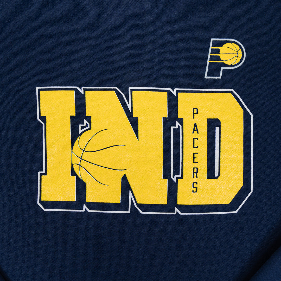 Youth Indiana Pacers Series Sweep Hooded Sweatshirt in Navy by OuterStuff