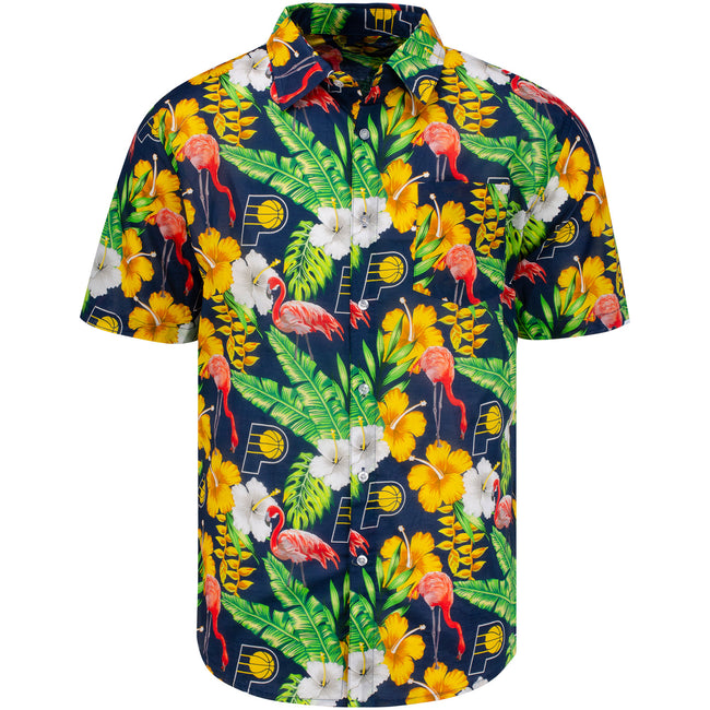 Top-selling Item] NBA Indiana Pacers Floral Tropical Alishirts