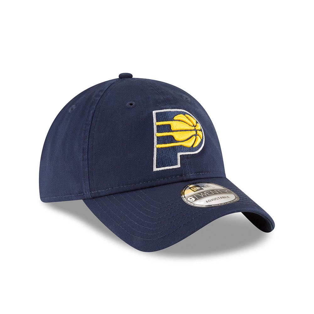 Adult Indiana Pacers Primary Logo Core Classic 9Twenty Hat in Navy by New Era - Right View