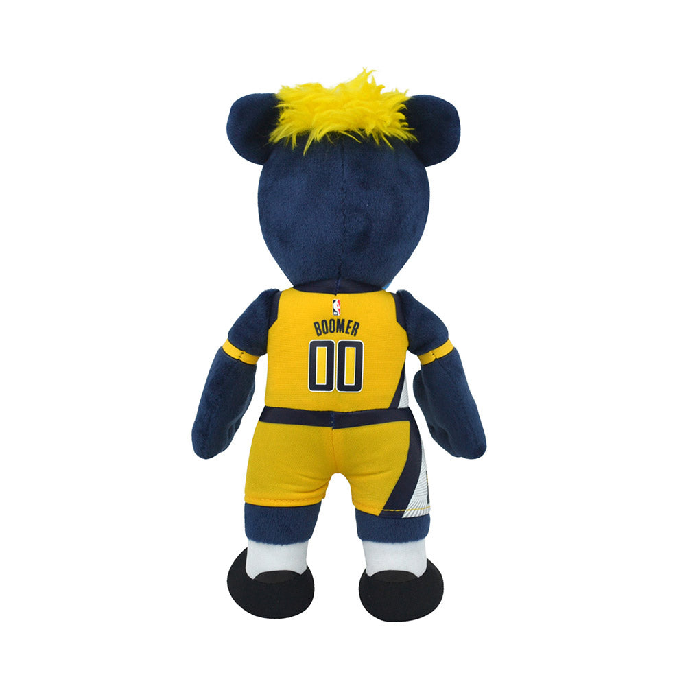 Indiana Pacers Boomer Plush Doll in Gold 10 inches by Bleacher Creature - Back View