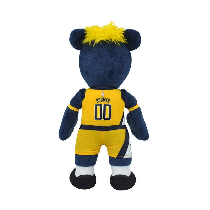 Indiana Pacers Boomer Plush Doll in Gold 10 inches by Bleacher Creature - Back View